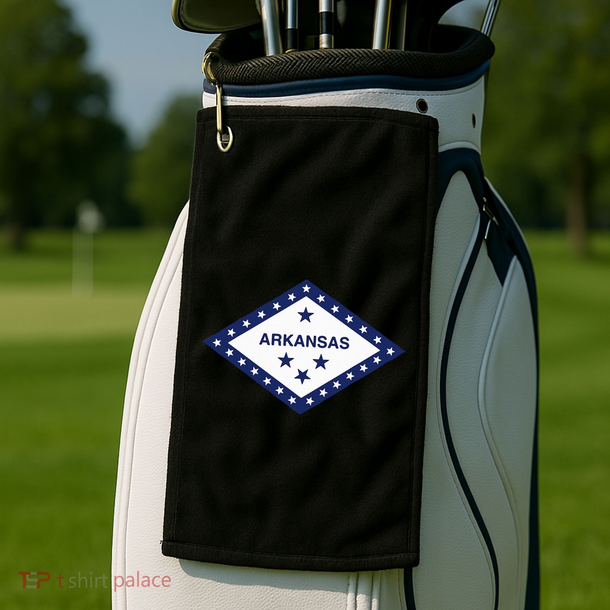 Arkansas State Flag Golf Towel