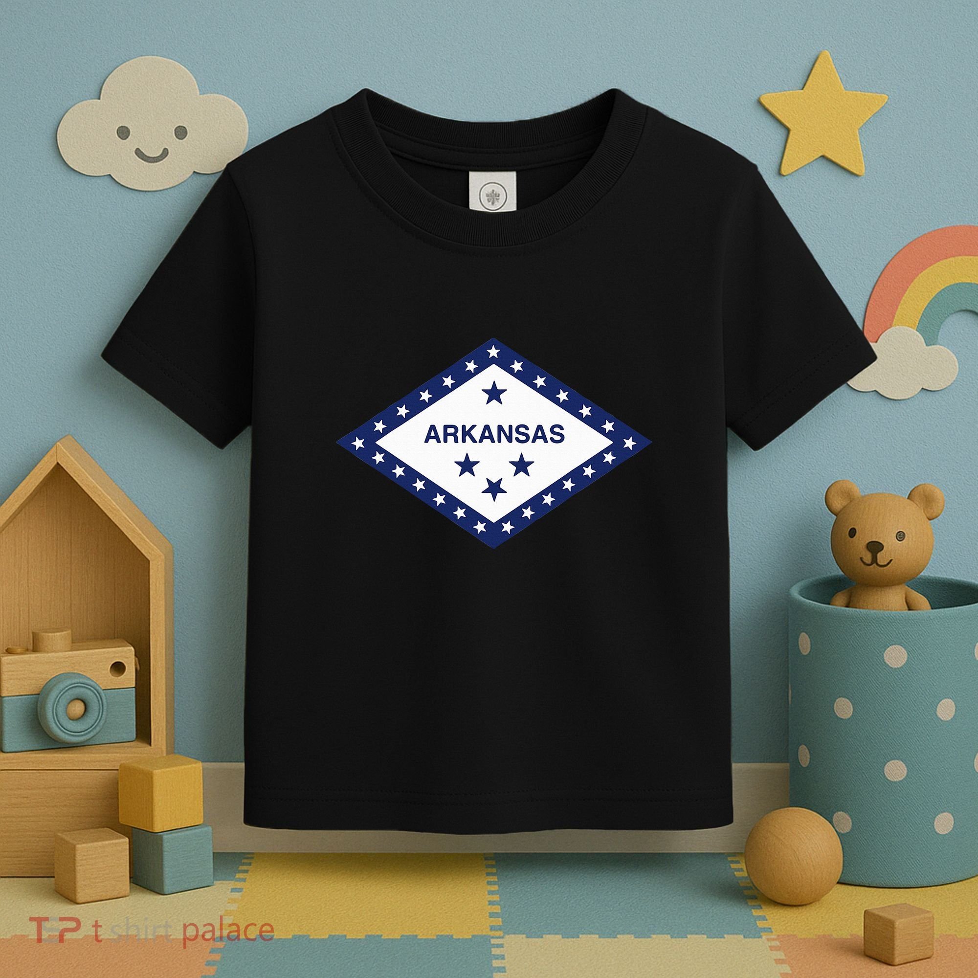 Arkansas State Flag Toddler T-Shirt