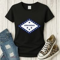 Arkansas State Flag Women's T-Shirt thumb 3