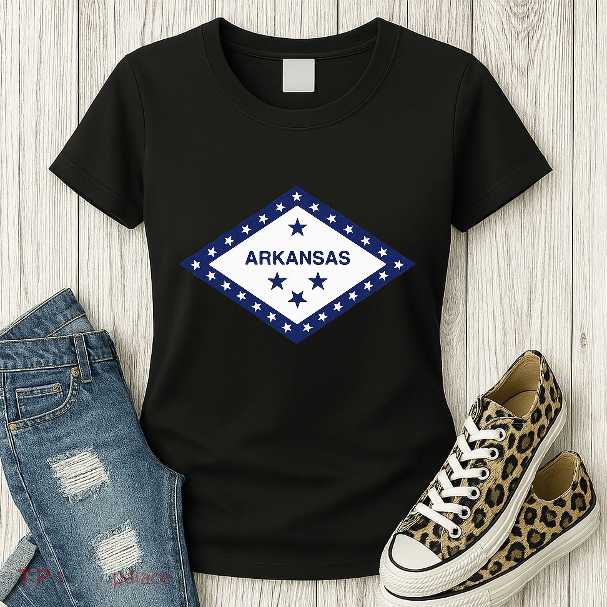 Arkansas State Flag Women's T-Shirt