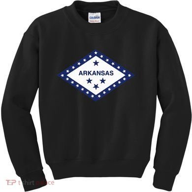 Arkansas State Flag Kids Sweatshirt