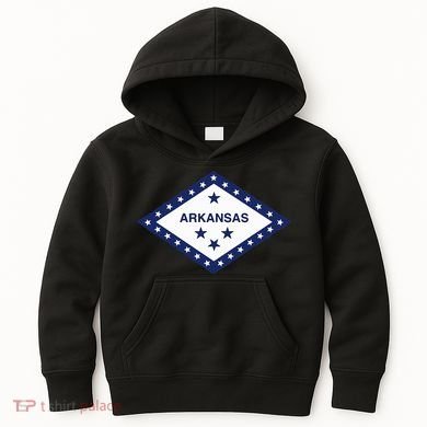 Arkansas State Flag Kids Hoodie