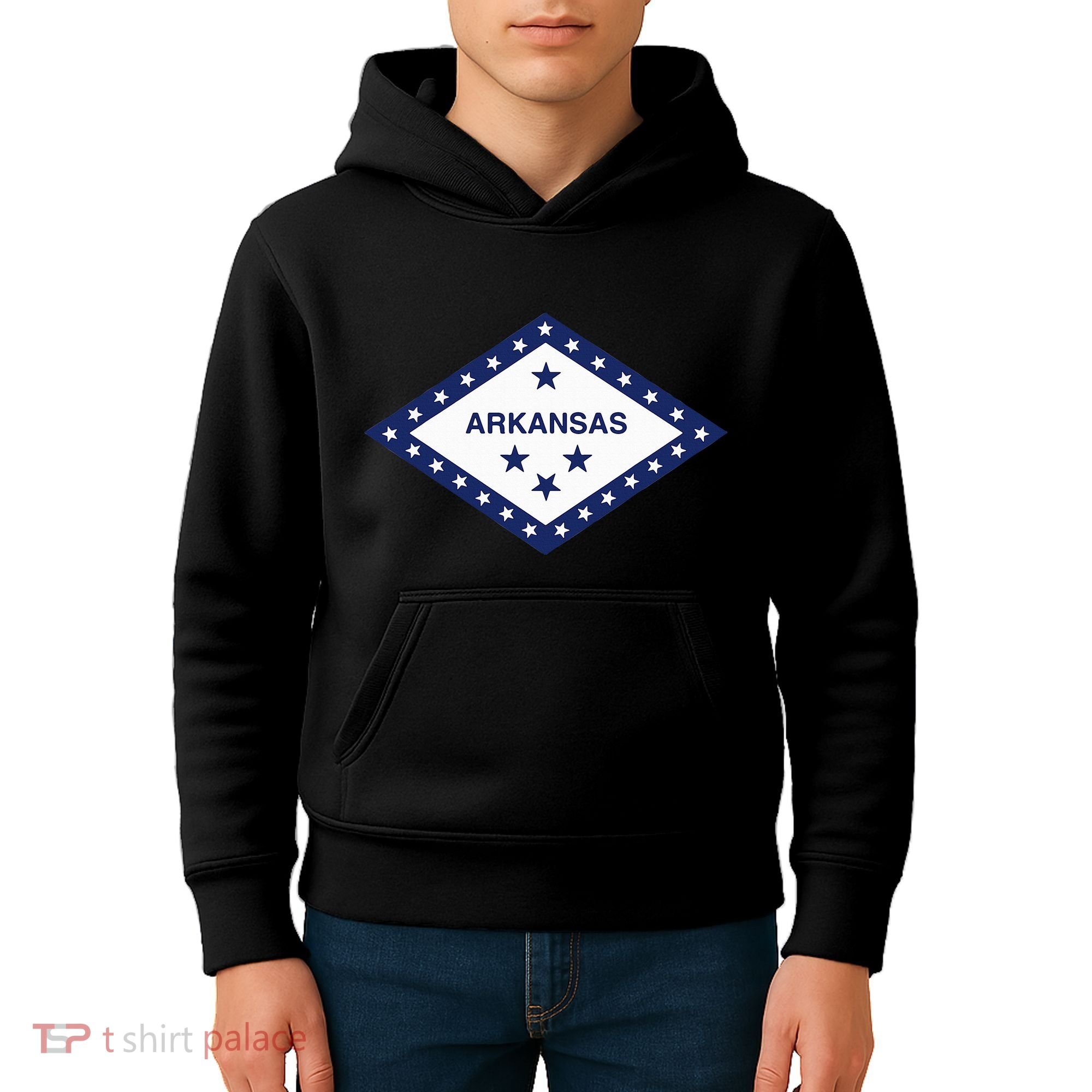 Arkansas State Flag Kids Hoodie