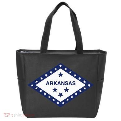 Arkansas State Flag Tote Bag