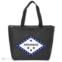 Arkansas State Flag Tote Bag thumb 0