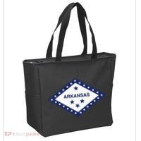 Arkansas State Flag Tote Bag thumb 2