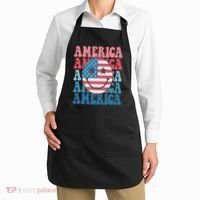 America Smiley Face Apron thumb 2