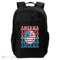 America Smiley Face Backpack thumb 0