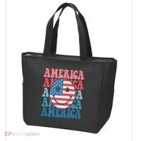 America Smiley Face Tote Bag thumb 3