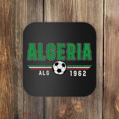 Algeria Soccer Fan Apparel Vintage ALG 1962 Coaster