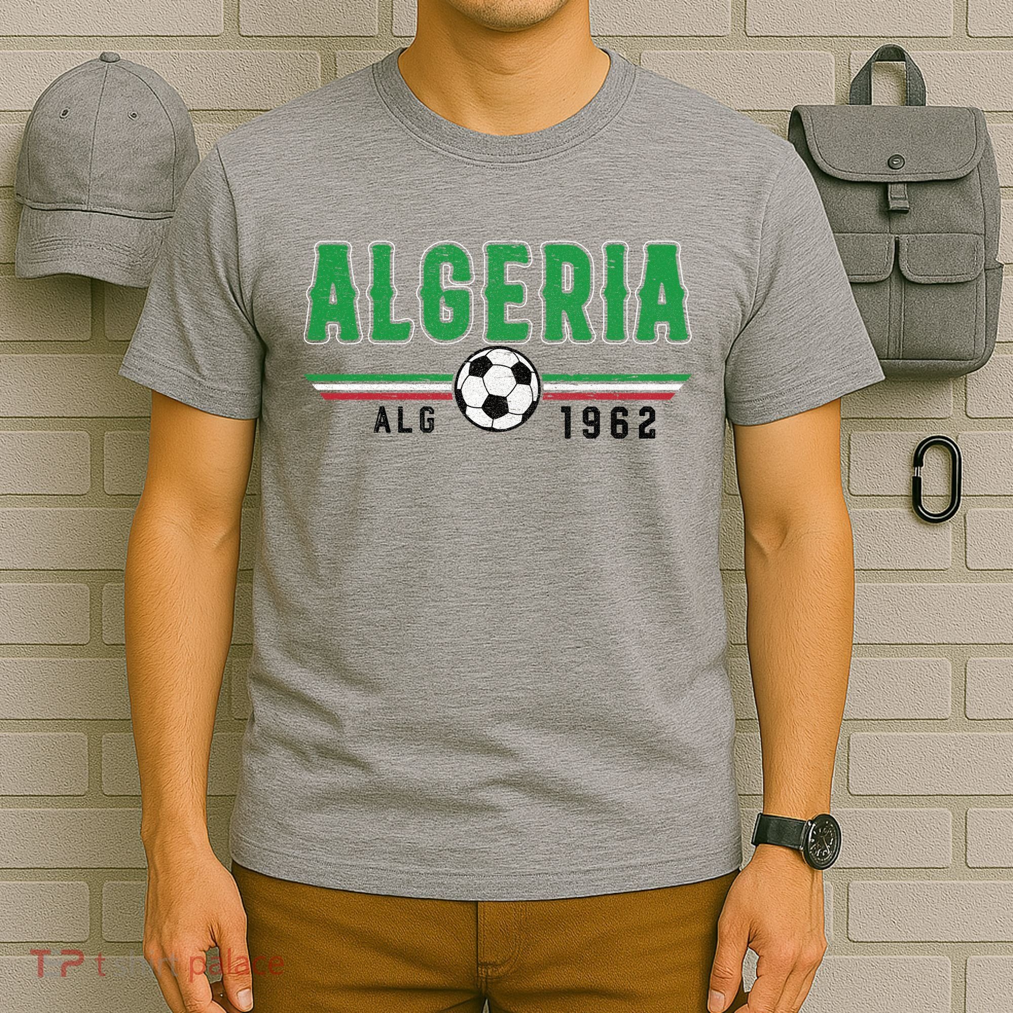 Algeria Soccer Fan Apparel Vintage ALG 1962 T-Shirt