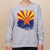 Arizona State Flag Faded Flag Of Arizona Women's Sweatshirt thumb 0