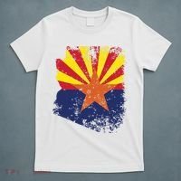 Arizona State Flag Faded Flag Of Arizona T-Shirt thumb 5