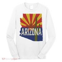 Arizona State Flag Saguaro Long Sleeve Shirt thumb 0