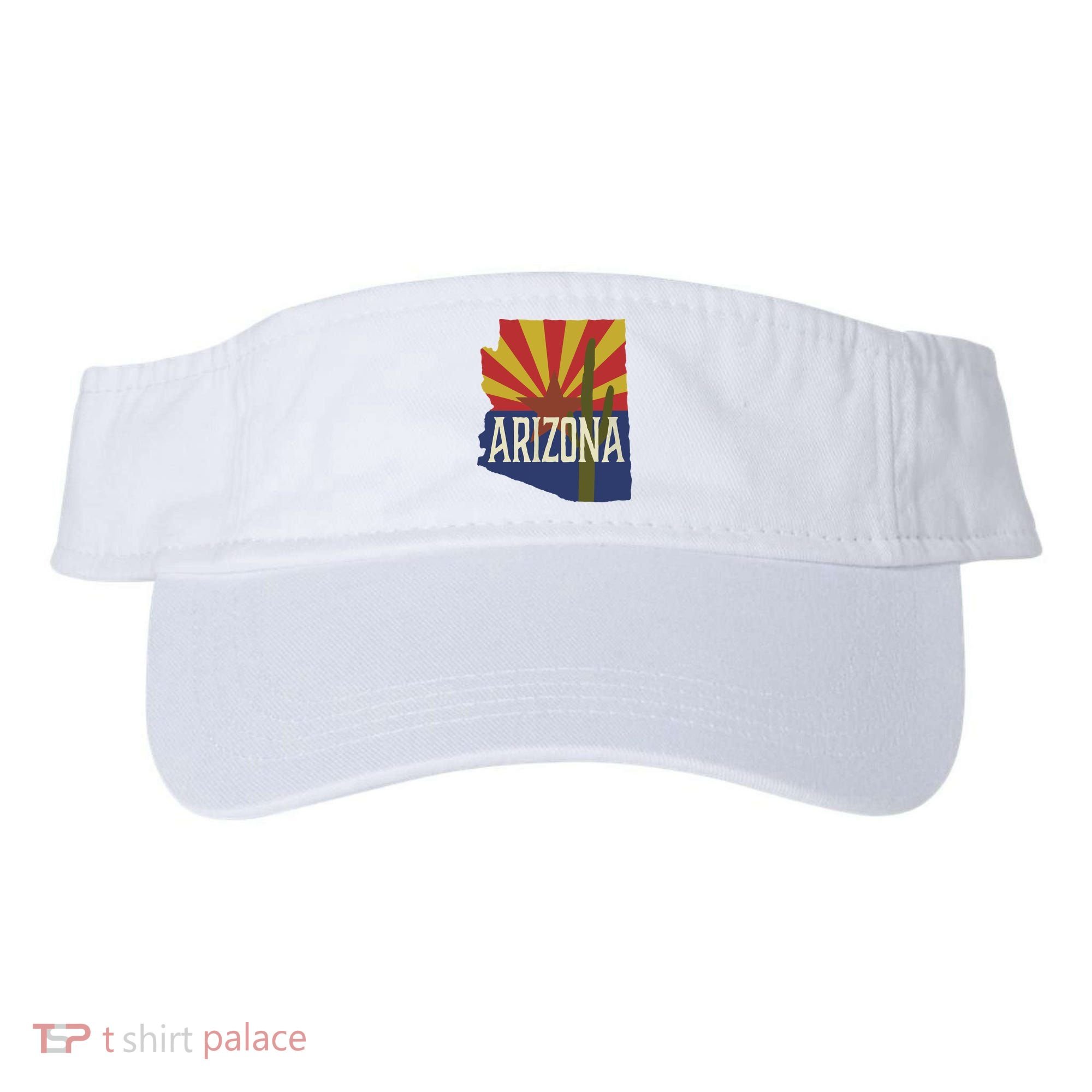 Arizona State Flag Saguaro Visor