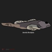 Arctic Sculpin Freshwater Fish Women's Sweatshirt thumb 2