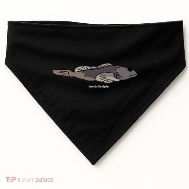 Arctic Sculpin Freshwater Fish USA-Made Doggie Bandana