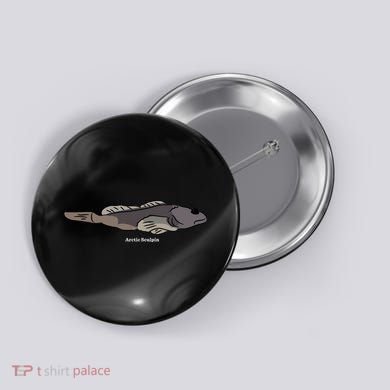 Arctic Sculpin Freshwater Fish Button