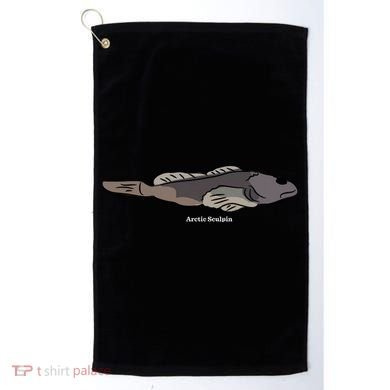 Arctic Sculpin Freshwater Fish Golf Towel