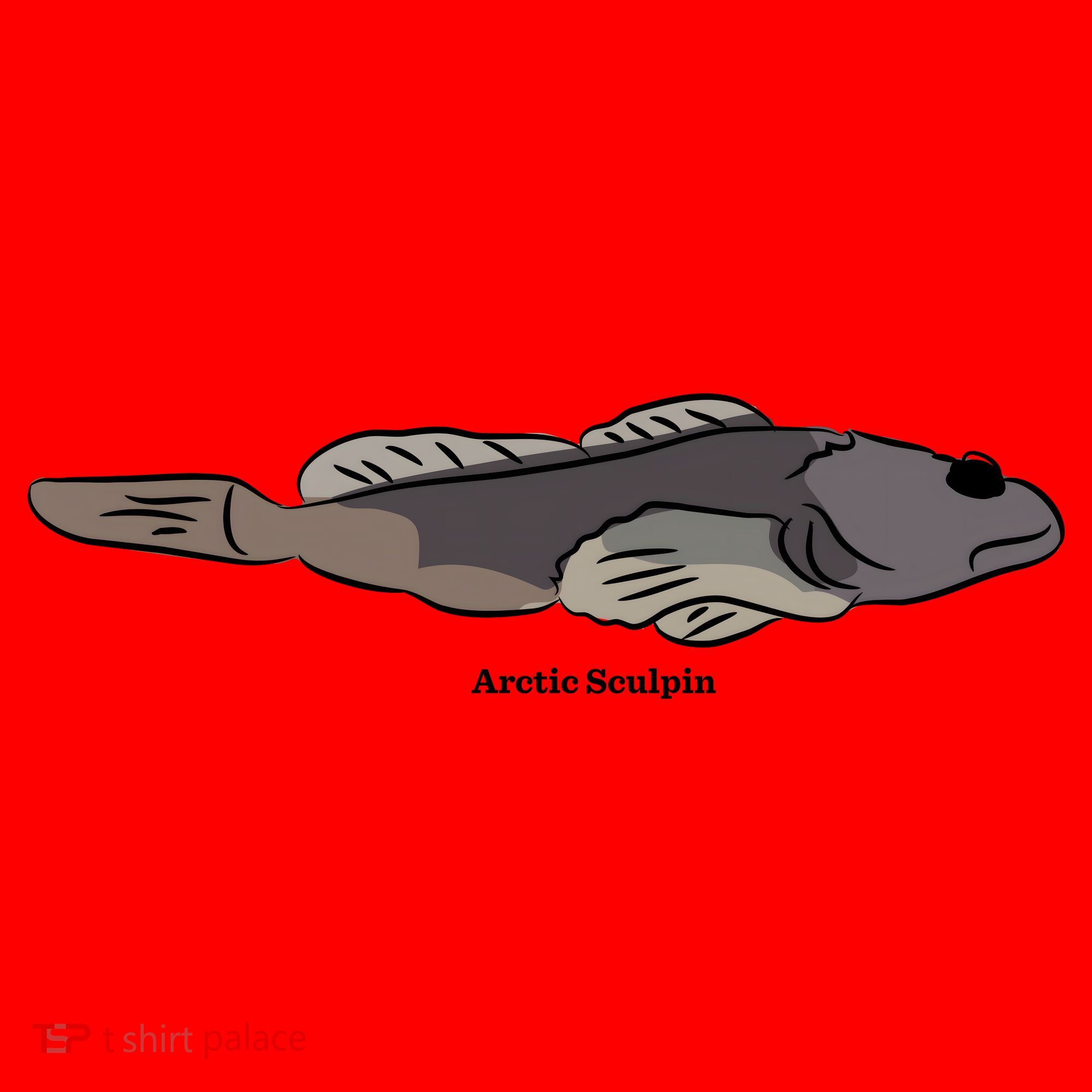 Arctic Sculpin Freshwater Fish Santa Hat