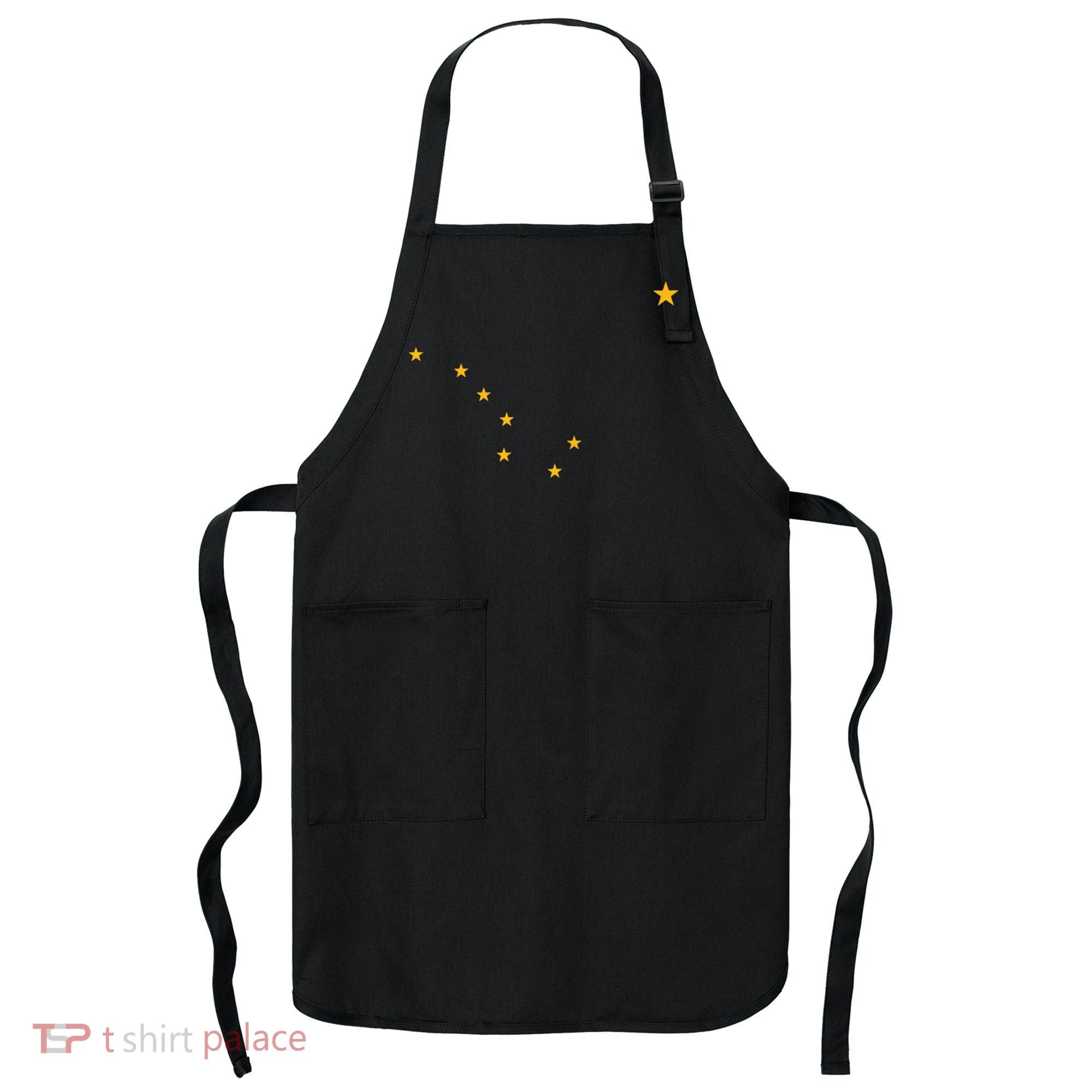 Alaska State Flag Shirts Stars Astrology Big Dipper Apron