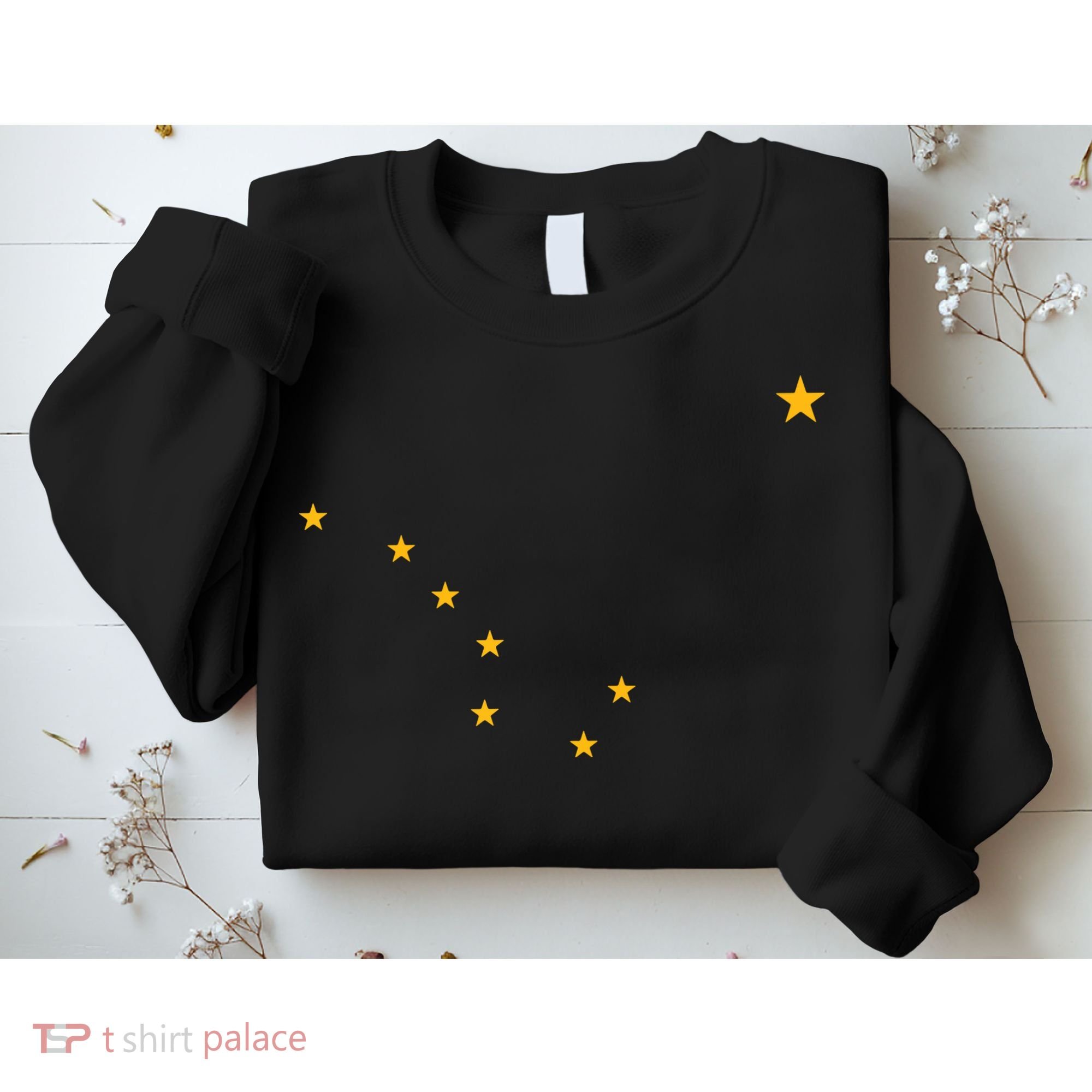 Alaska State Flag Shirts Stars Astrology Big Dipper Sweatshirt