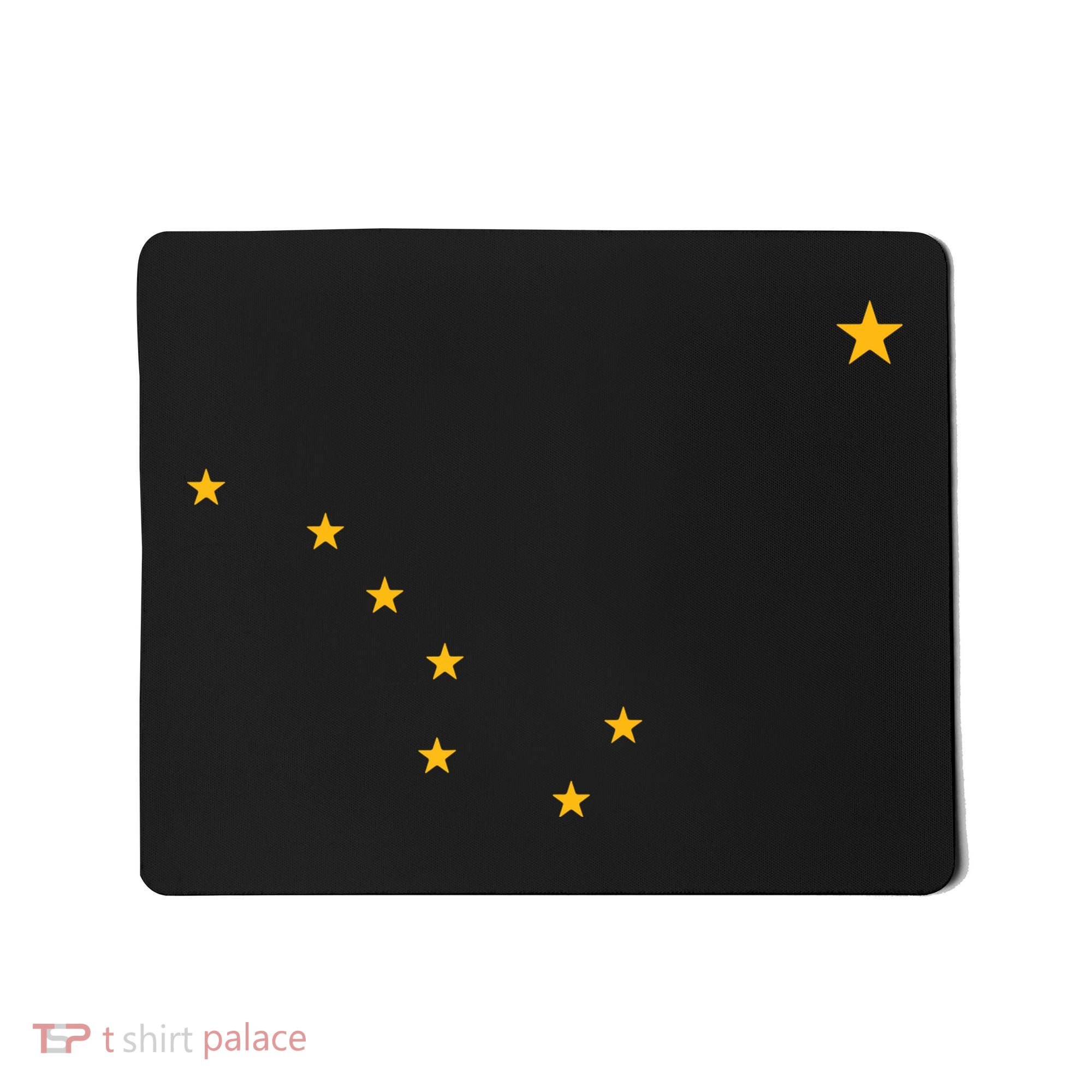 Alaska State Flag Shirts Stars Astrology Big Dipper Mousepad