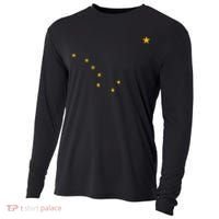 Alaska State Flag Shirts Stars Astrology Big Dipper Cooling Performance Long Sleeve Crew thumb 0