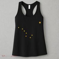 Alaska State Flag Shirts Stars Astrology Big Dipper Women's Tank Top thumb 3