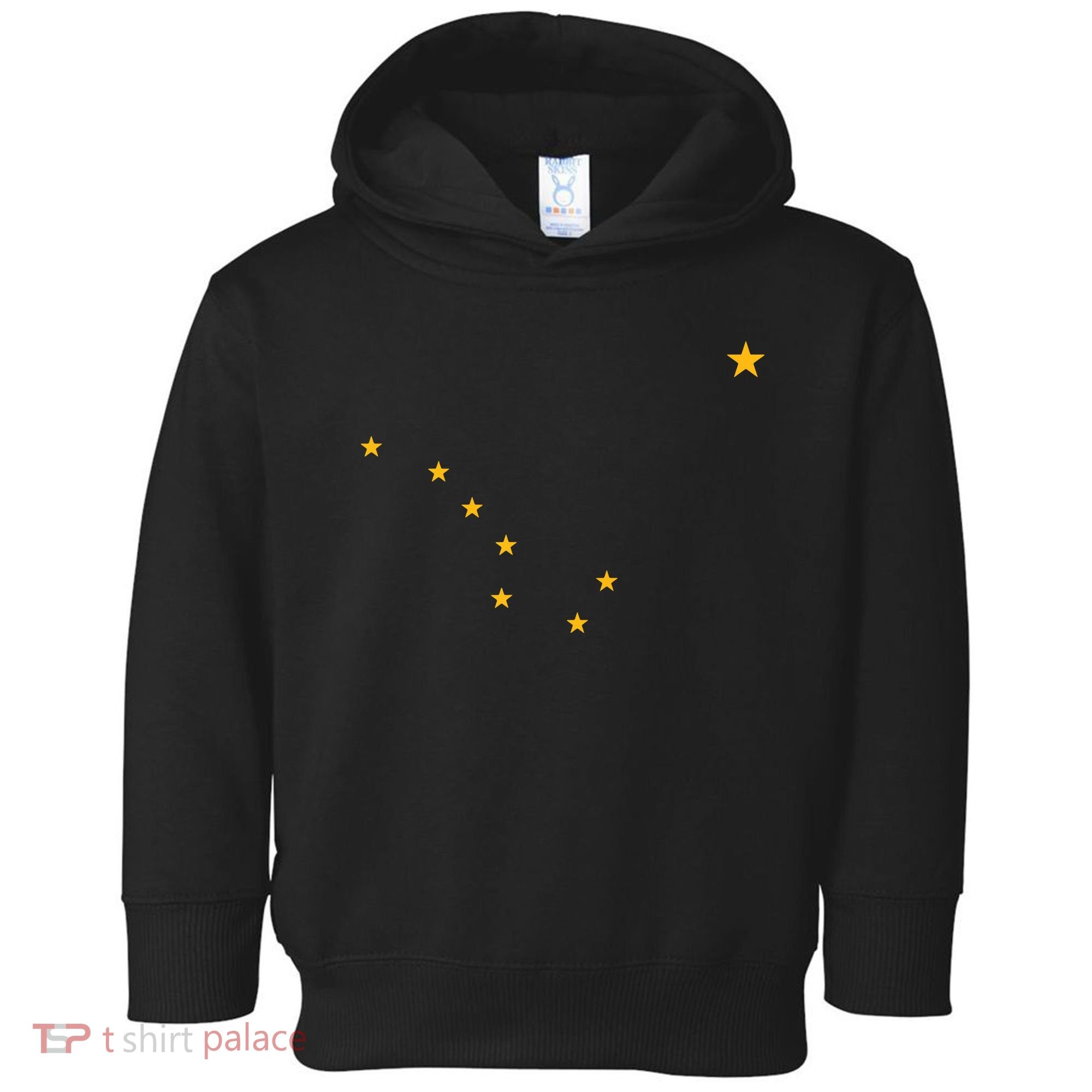 Alaska State Flag Shirts Stars Astrology Big Dipper Toddler Hoodie