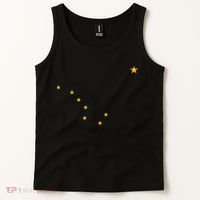 Alaska State Flag Shirts Stars Astrology Big Dipper Tank Top thumb 2