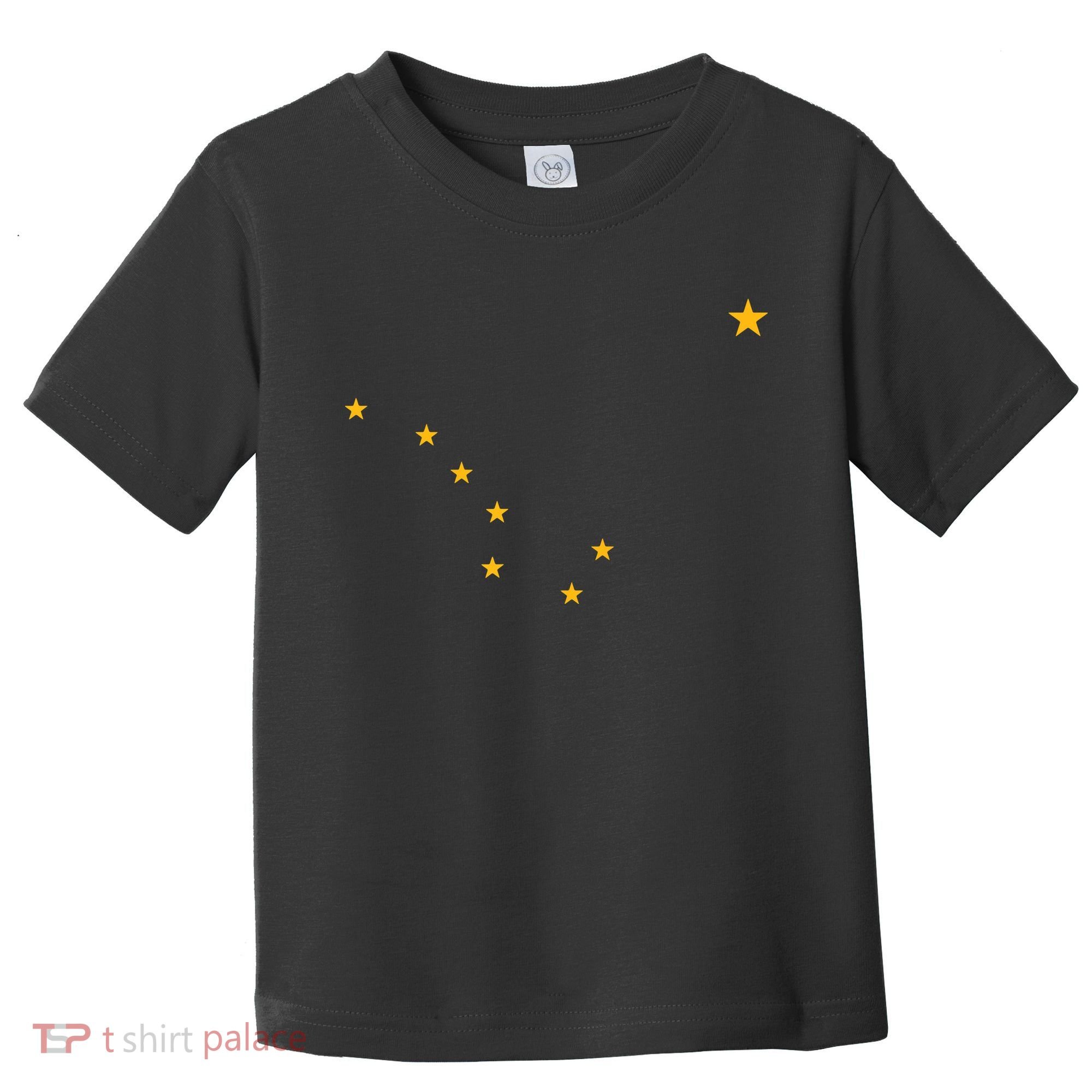 Alaska State Flag Shirts Stars Astrology Big Dipper Toddler T-Shirt