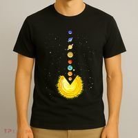 Astronomer Stars Galaxy Telescope Astrology Zodiac T-Shirt thumb 3