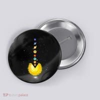 Astronomer Stars Galaxy Telescope Astrology Zodiac Button thumb 0