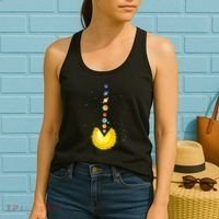 Astronomer Stars Galaxy Telescope Astrology Zodiac Women's Tank Top thumb 2