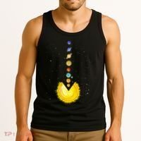 Astronomer Stars Galaxy Telescope Astrology Zodiac Tank Top thumb 3