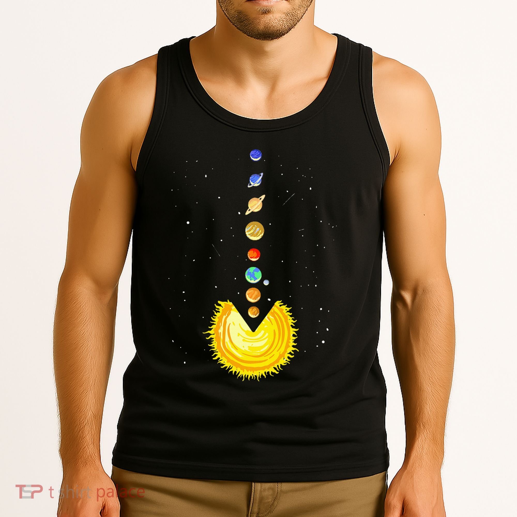 Astronomer Stars Galaxy Telescope Astrology Zodiac Tank Top