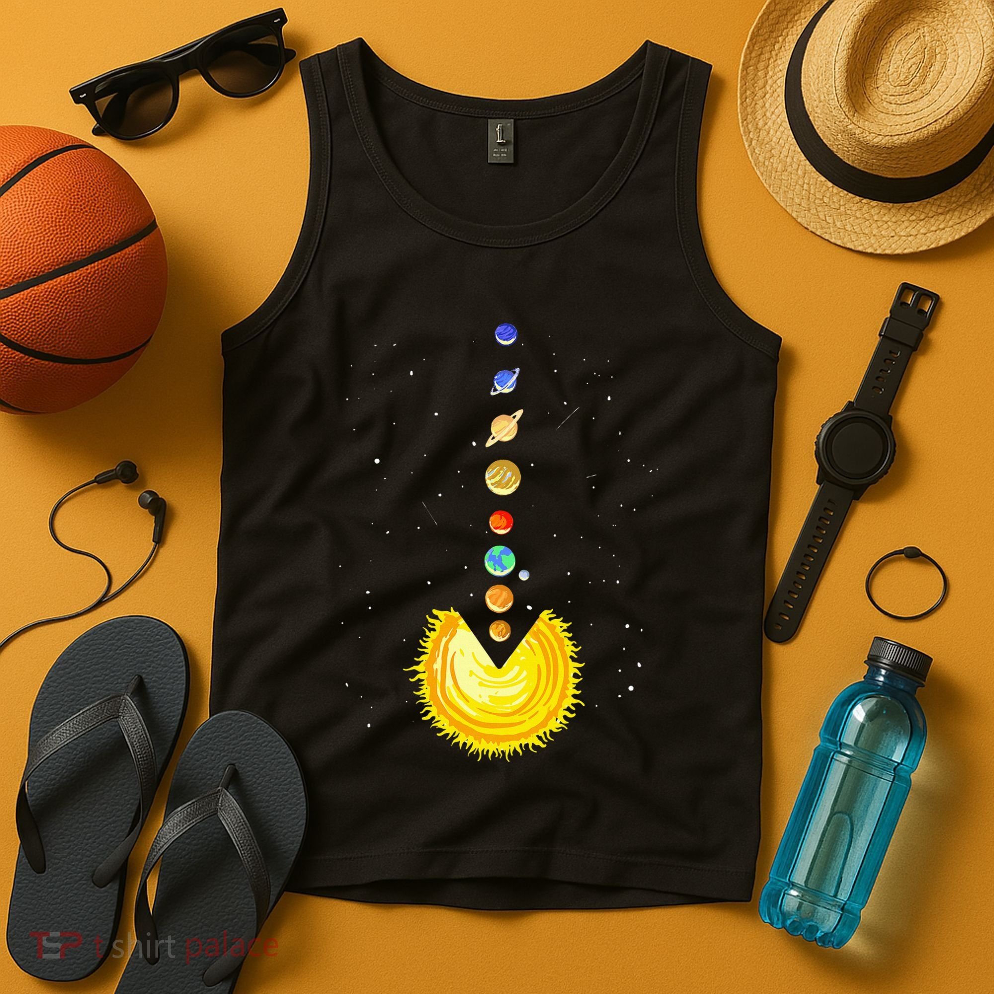 Astronomer Stars Galaxy Telescope Astrology Zodiac Tank Top