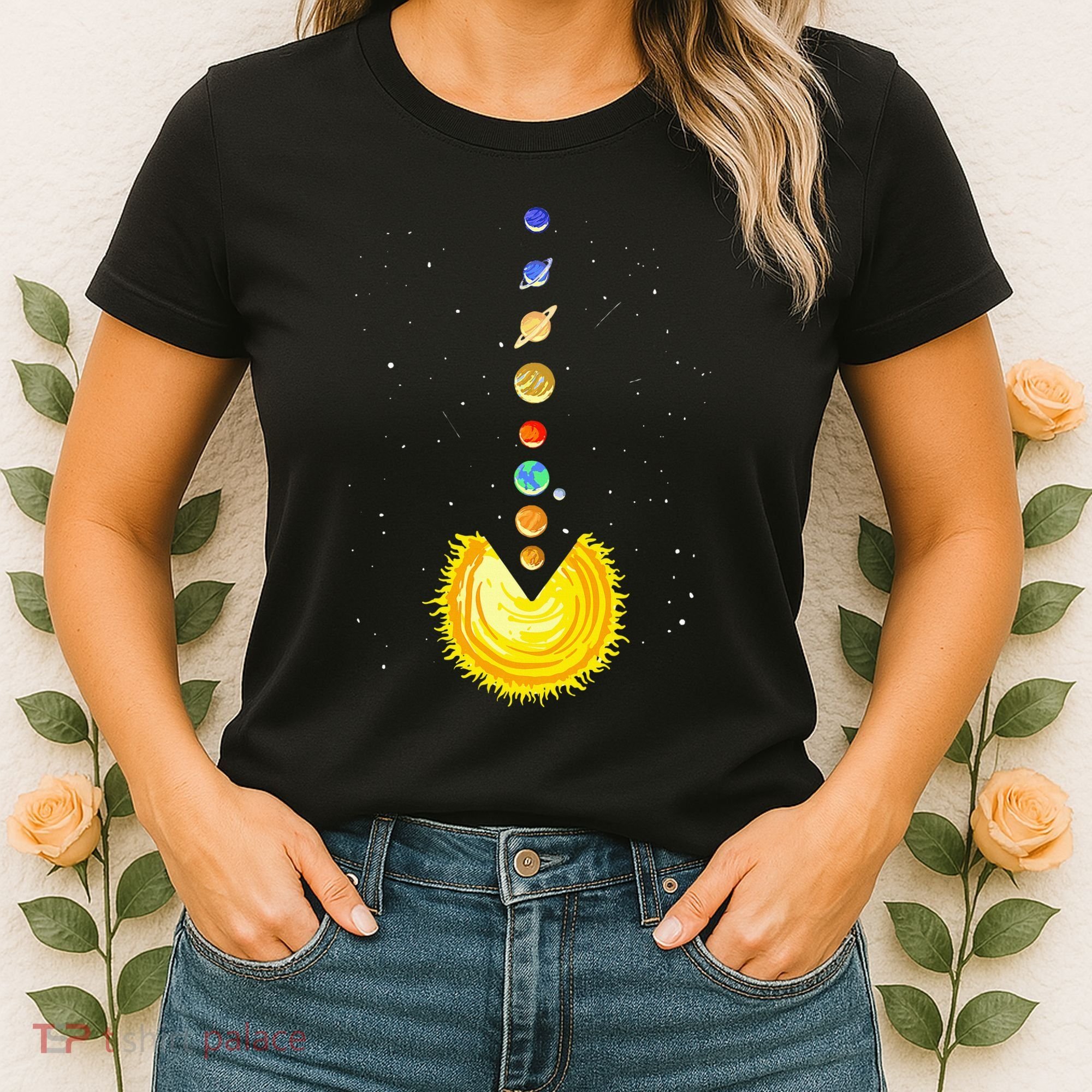 Astronomer Stars Galaxy Telescope Astrology Zodiac Women's T-Shirt