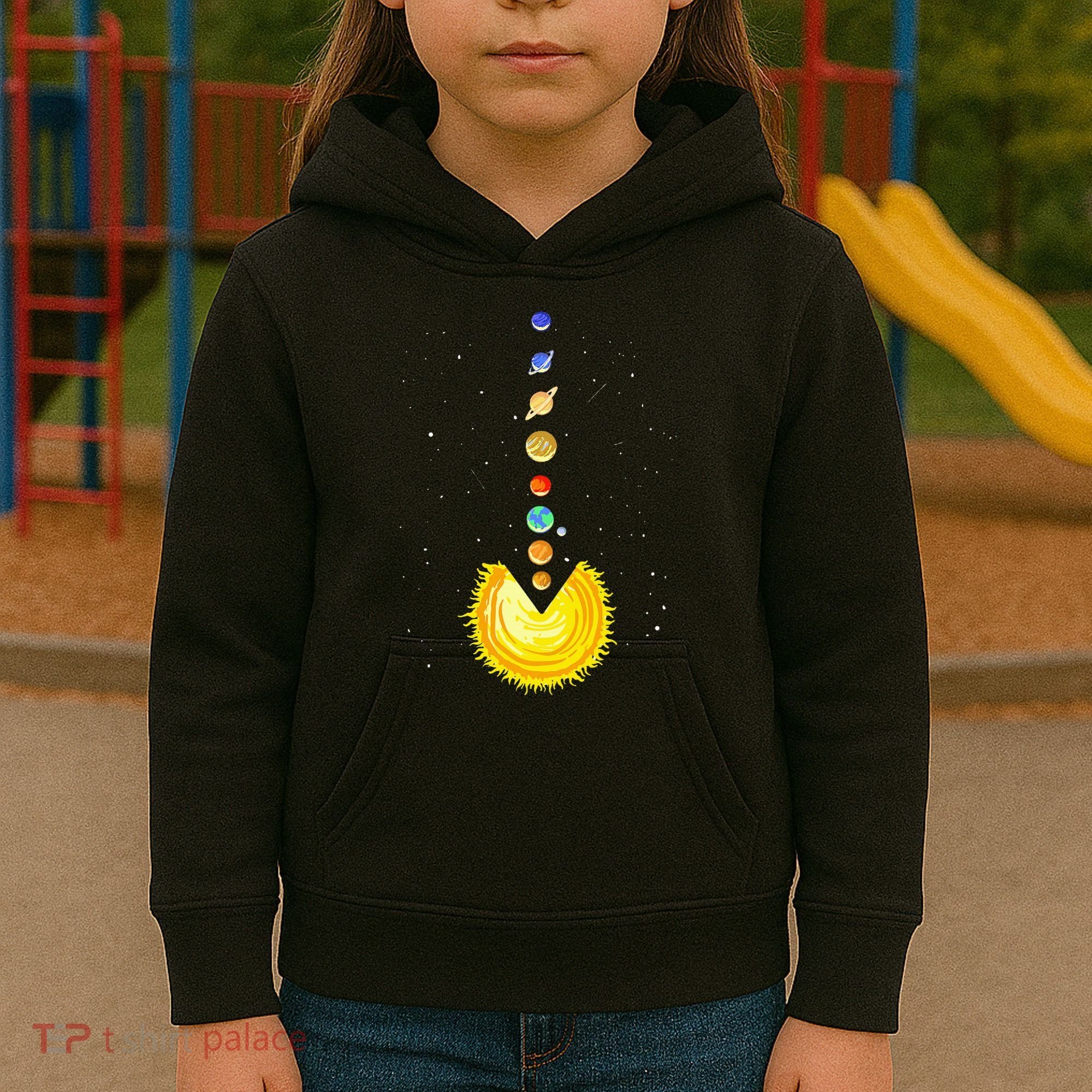 Astronomer Stars Galaxy Telescope Astrology Zodiac Kids Hoodie