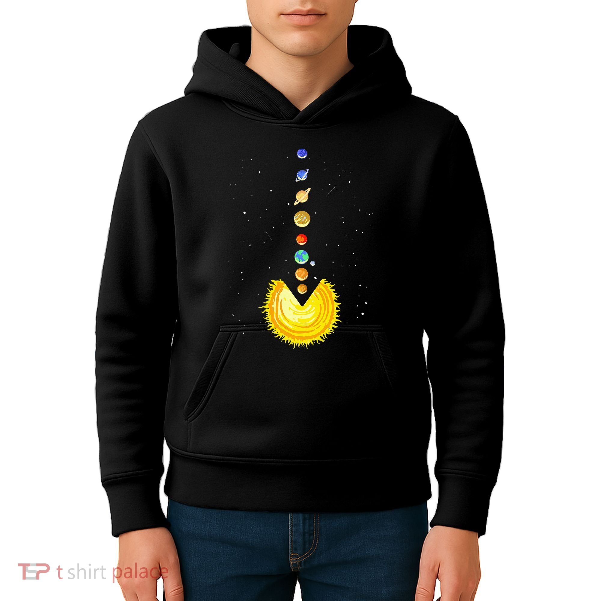 Astronomer Stars Galaxy Telescope Astrology Zodiac Kids Hoodie