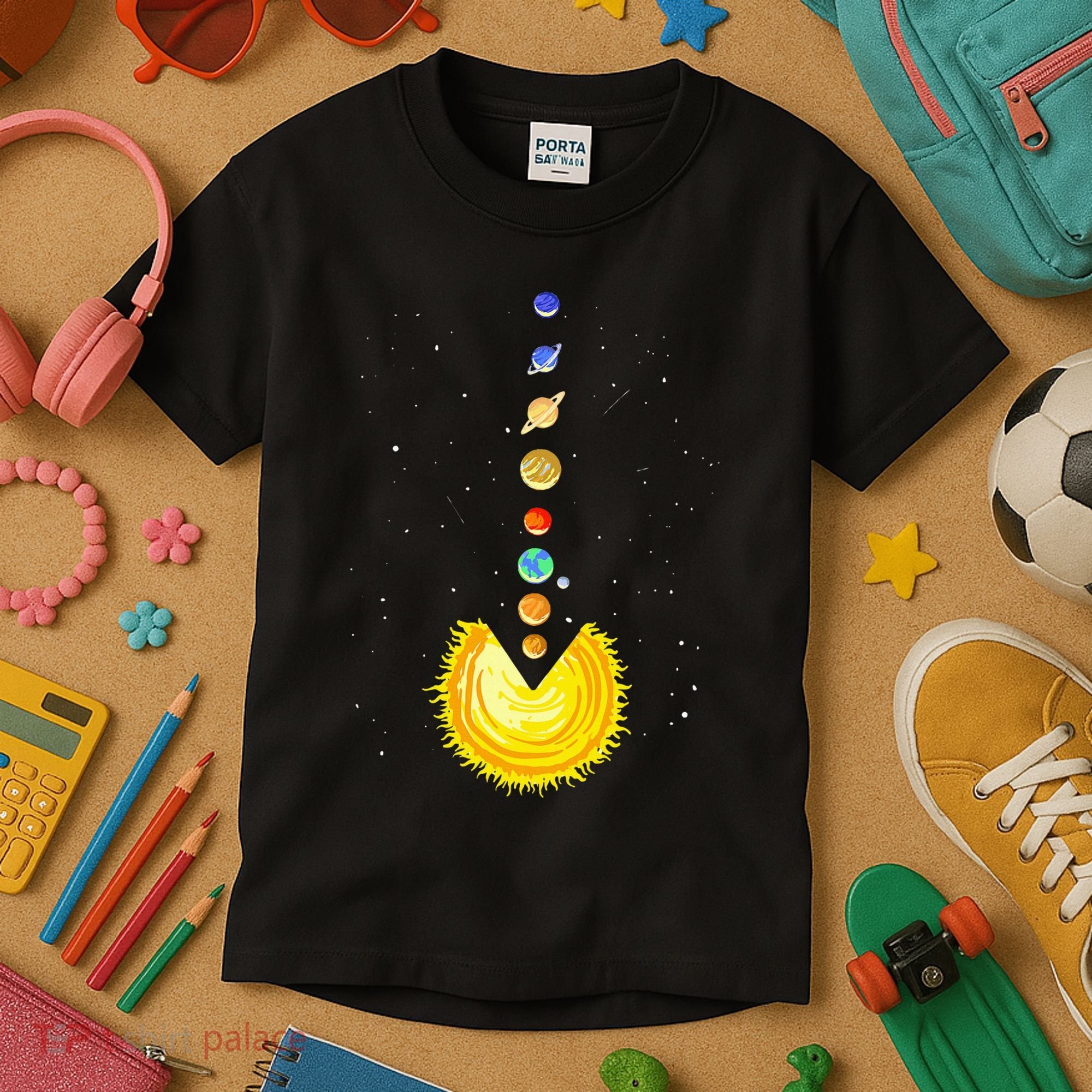 Astronomer Stars Galaxy Telescope Astrology Zodiac Kids T-Shirt