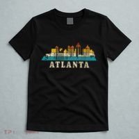 Atlanta Skyline Georgia ATL Vintage Pride Retro T-Shirt thumb 5