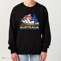 Australia Sydney Gps Coordinates Opera House Women's Sweatshirt thumb 0