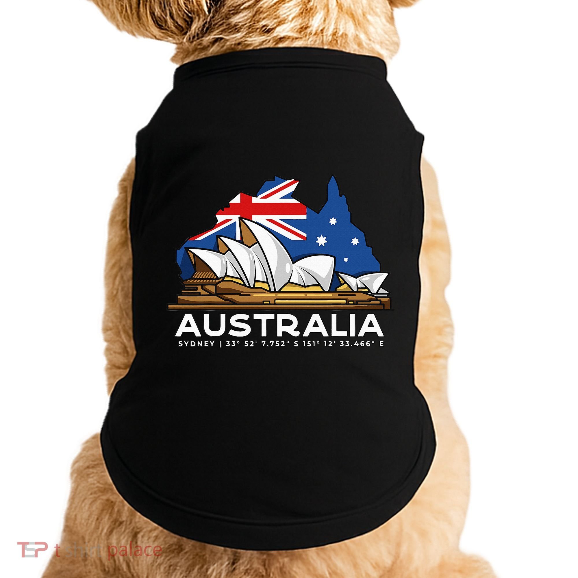 Australia Sydney Gps Coordinates Opera House Doggie Tank
