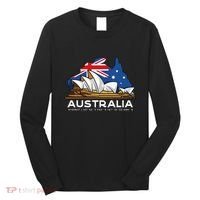 Australia Sydney Gps Coordinates Opera House Long Sleeve Shirt thumb 0