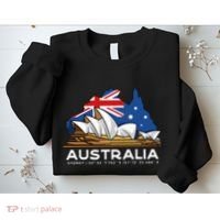 Australia Sydney Gps Coordinates Opera House Sweatshirt thumb 2
