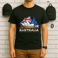 Australia Sydney Gps Coordinates Opera House T-Shirt thumb 6