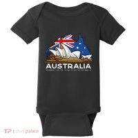 Australia Sydney Gps Coordinates Opera House Baby Bodysuit thumb 0