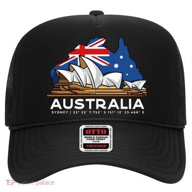 Australia Sydney Gps Coordinates Opera House Hat